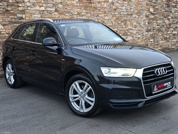 Audi Q3 SUV, Diesel, 2018, Black