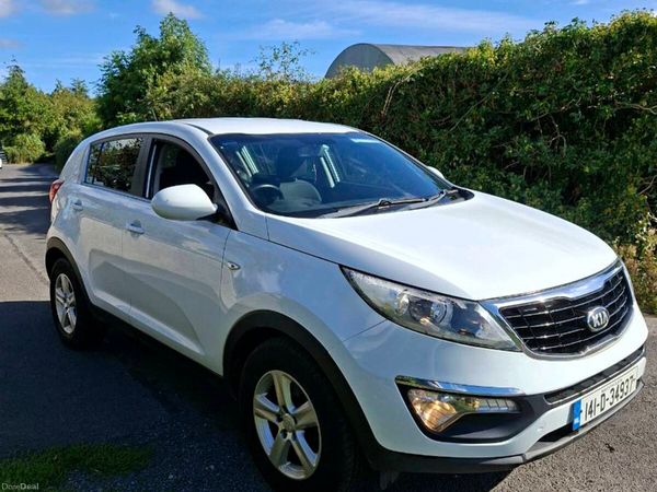 Kia Sportage SUV, Diesel, 2014, White