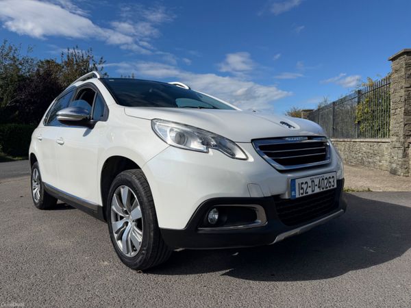 Peugeot 2008 SUV, Petrol, 2015, White