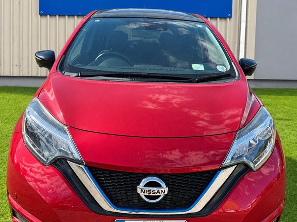 Nissan Note Hatchback, Petrol Hybrid, 2020, Red