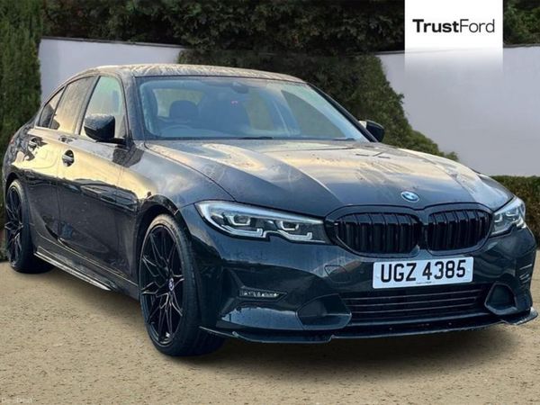 BMW 3-Series Saloon, Petrol, 2021, Black