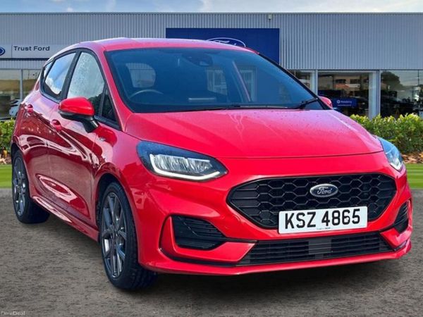 Ford Fiesta Hatchback, Petrol, 2023, Red