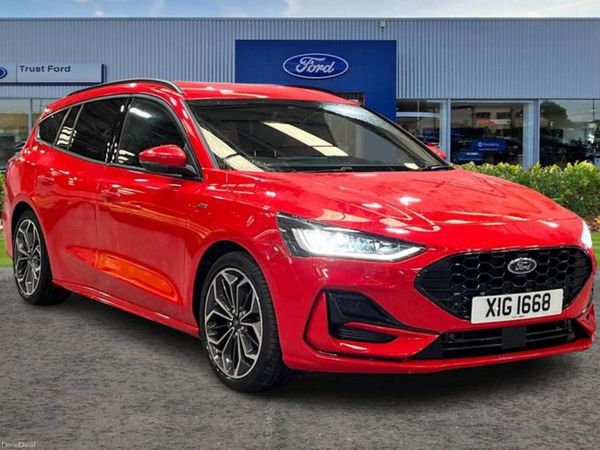Ford Focus Estate, Petrol, 2023, Red