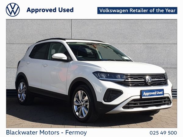 Volkswagen T-Cross SUV, Petrol, 2026, White