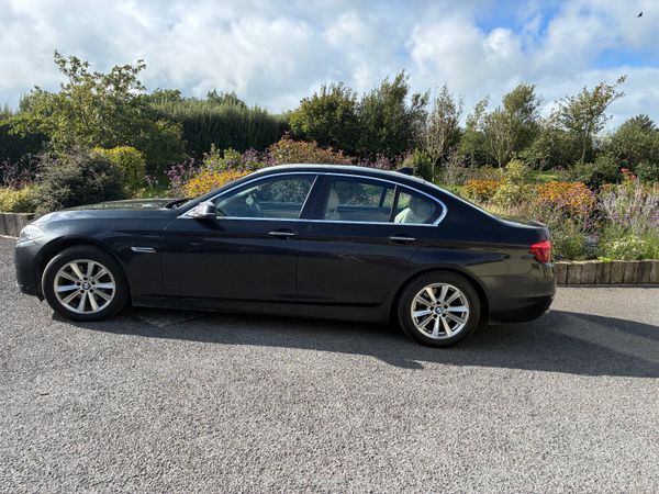 BMW 5-Series Saloon, Diesel, 2015, Black