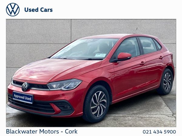 Volkswagen Polo Hatchback, Petrol, 2023, Red