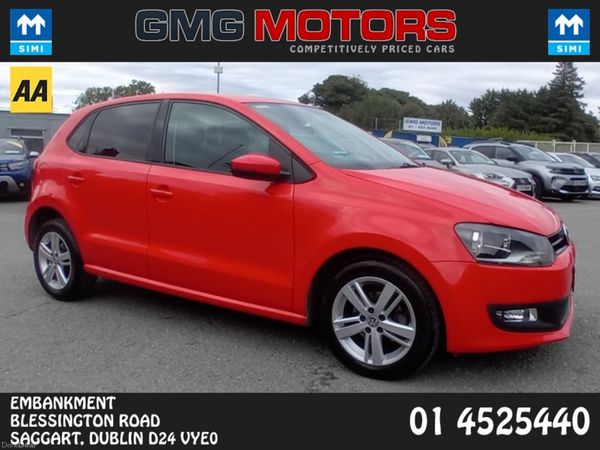 Volkswagen Polo Hatchback, Petrol, 2014, Red