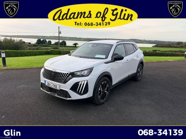 Peugeot 2008 SUV, Petrol Hybrid, 2026, White