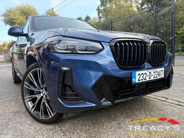BMW X3 SUV, Petrol Plug-in Hybrid, 2023, Blue