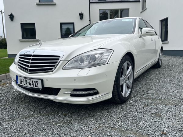 Mercedes-Benz S-Class Saloon, Diesel, 2012, White