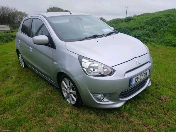 Mitsubishi Space Star Hatchback, Petrol, 2013, Silver