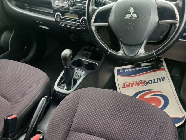 Mitsubishi Space Star Hatchback, Petrol, 2013, Silver