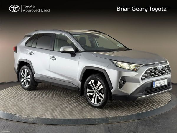 Toyota RAV4 SUV, Petrol Hybrid, 2022, Silver