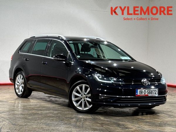 Volkswagen Golf Estate, Petrol, 2019, Black
