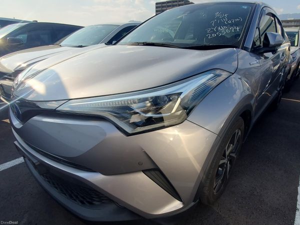 Toyota C-HR SUV, Petrol Hybrid, 2017, Silver