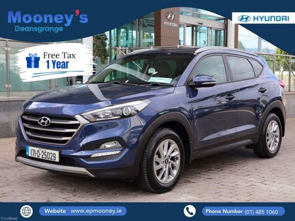 Hyundai Tucson SUV, Diesel, 2017, Blue