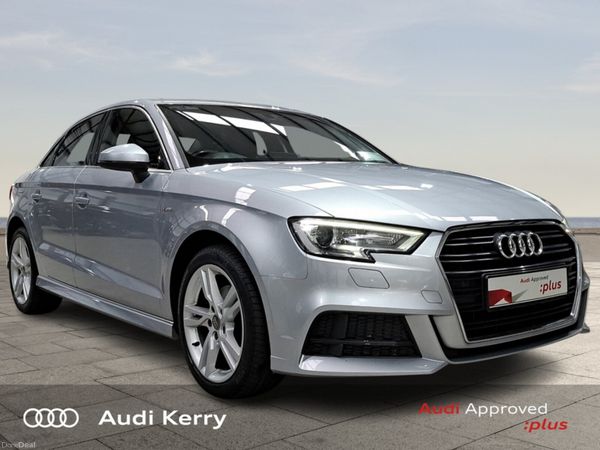 Audi A3 Saloon, Petrol, 2019, Grey