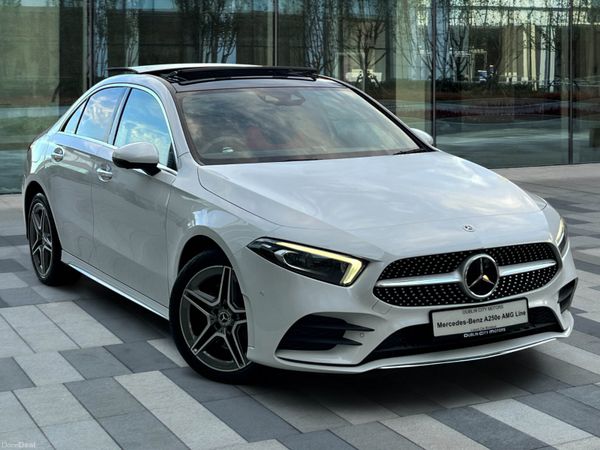 Mercedes-Benz A-Class Saloon, Petrol Plug-in Hybrid, 2023, White