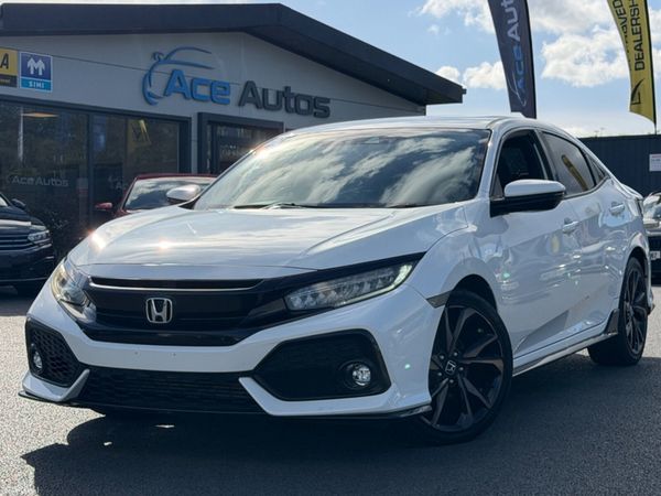 Honda Civic Saloon, Petrol, 2019, White