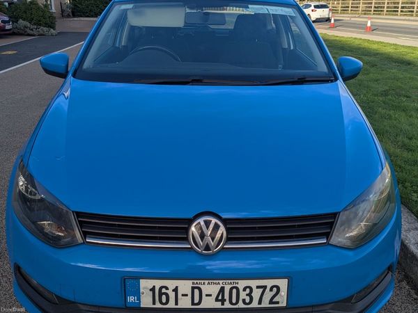 Volkswagen Polo Hatchback, Petrol, 2016, Blue