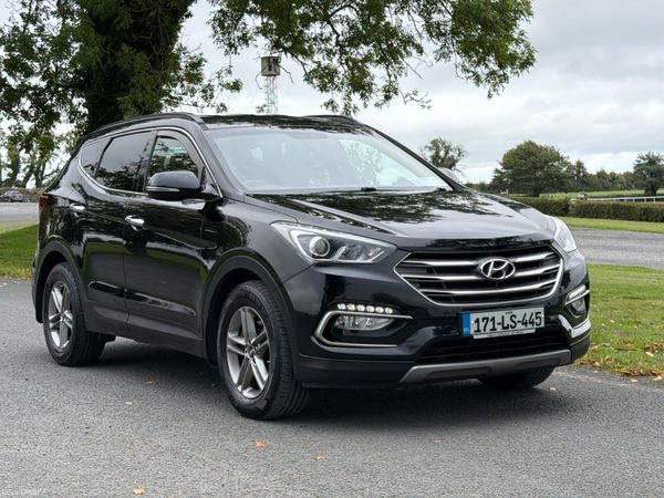 Hyundai Santa Fe SUV, Diesel, 2017, Black