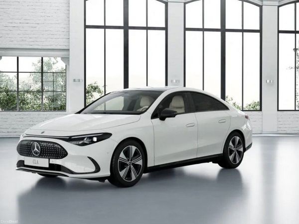 Mercedes-Benz CLA Saloon, Electric, 2026, White