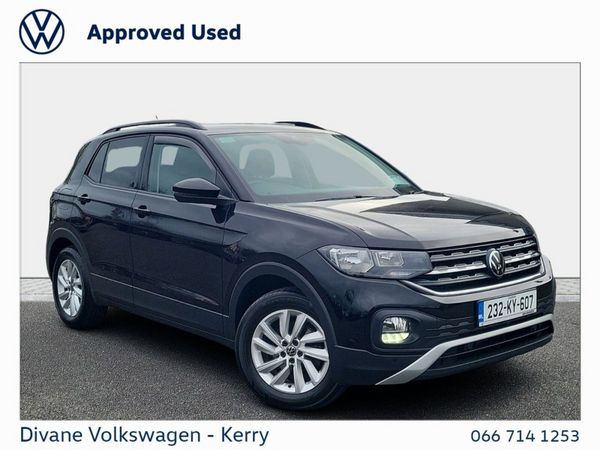 Volkswagen T-Cross SUV, Petrol, 2023, Black