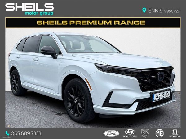 Honda CR-V SUV, Petrol Plug-in Hybrid, 2024, White