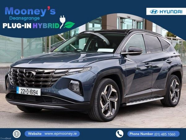 Hyundai Tucson SUV, Petrol Plug-in Hybrid, 2022, Blue
