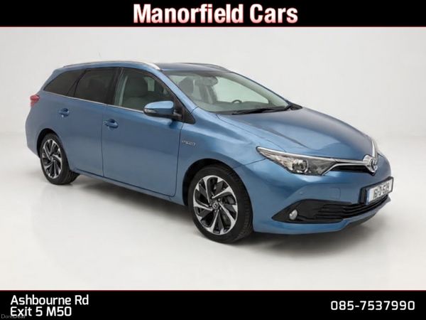 Toyota Auris Estate, Petrol Hybrid, 2016, Blue