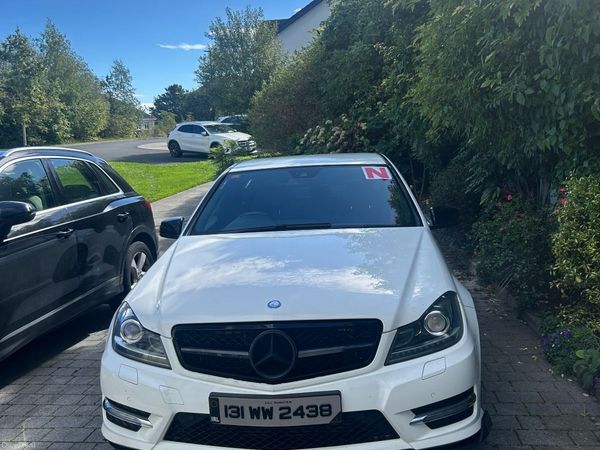 Mercedes-Benz C-Class Saloon, Petrol, 2013, White