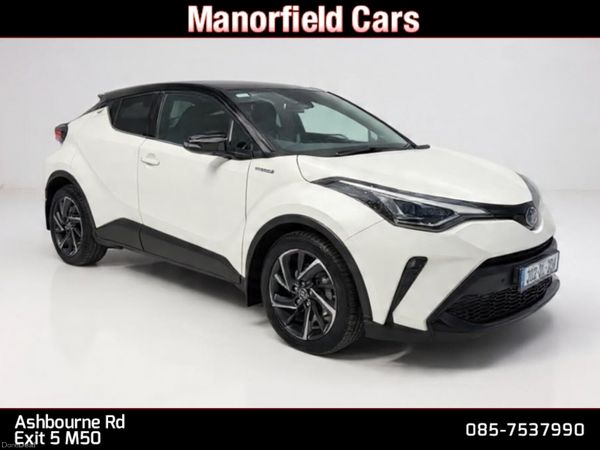 Toyota C-HR SUV, Petrol Hybrid, 2020, White