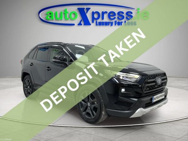 Toyota RAV4 SUV, Petrol Hybrid, 2023, Black