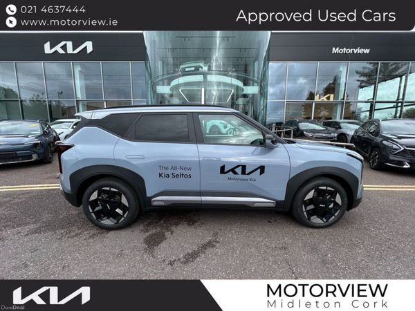 Kia Seltos SUV, Petrol Hybrid, 2027, Grey