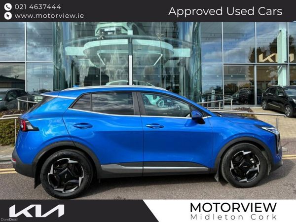 Kia Sportage SUV, Diesel Hybrid, 2026, Blue