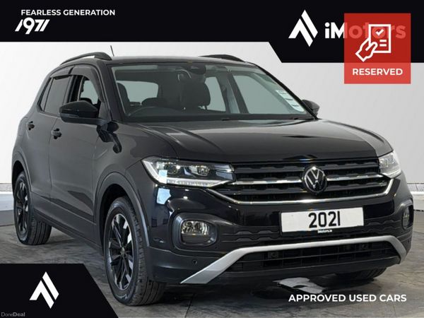 Volkswagen T-Cross SUV, Petrol, 2021, Black