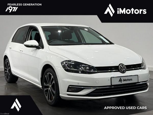 Volkswagen Golf Hatchback, Petrol, 2019, White