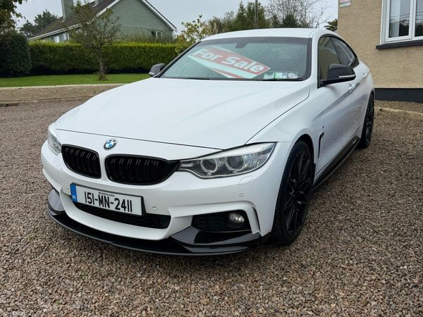 BMW 4-Series Coupe, Diesel, 2015, White