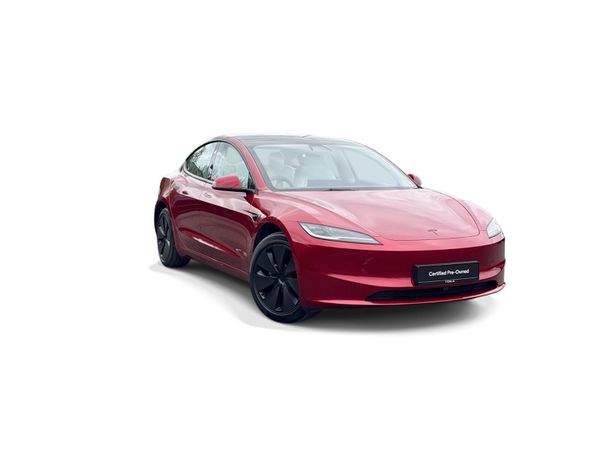 Tesla Model 3 Saloon, Electric, 2026, Red