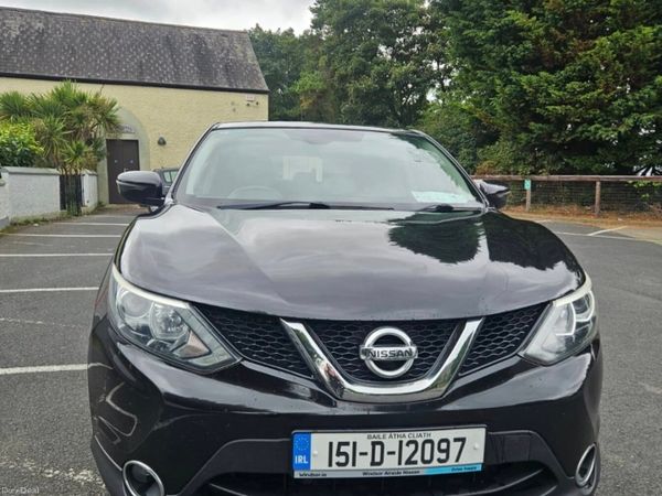 Nissan Qashqai Hatchback, Petrol, 2015, Black