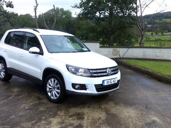 Volkswagen Tiguan SUV, Diesel, 2015, White