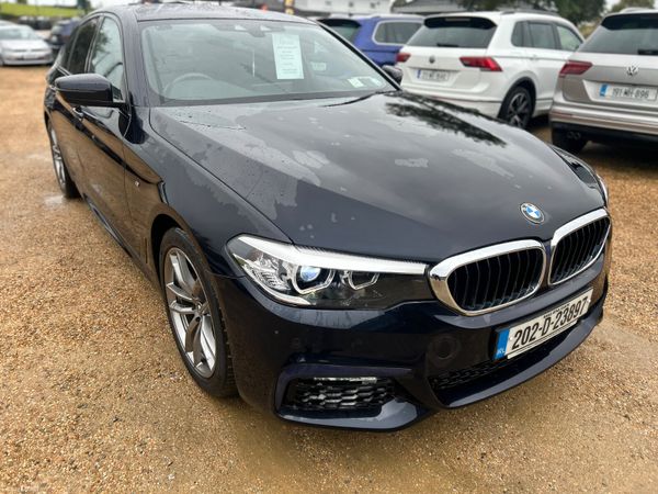 BMW 5-Series Saloon, Diesel, 2020, Black