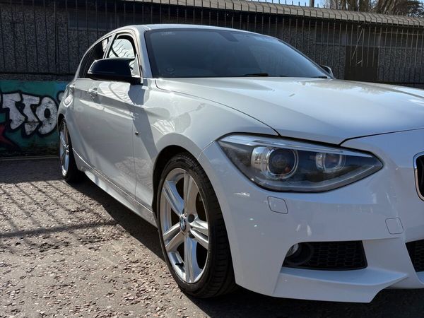 BMW 1-Series Hatchback, Petrol, 2015, White