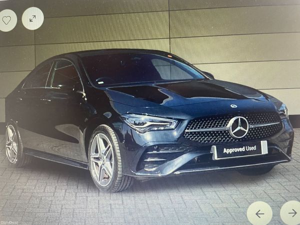 Mercedes-Benz CLA Coupe, Petrol Hybrid, 2025, Black