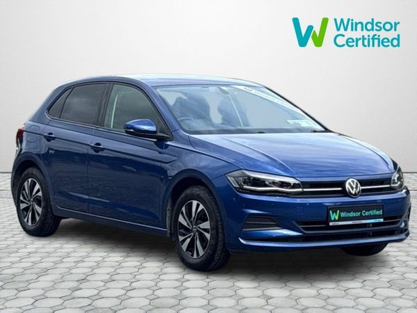 Volkswagen Polo Hatchback, Petrol, 2021, Blue