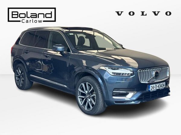 Volvo XC90 SUV, Petrol Plug-in Hybrid, 2024, Blue
