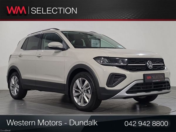 Volkswagen T-Cross Estate, Petrol, 2026, Grey