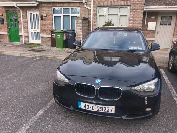 BMW 1-Series Hatchback, Diesel, 2014, Black