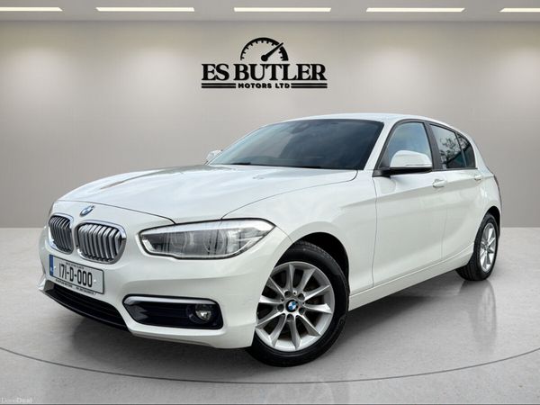 BMW 1-Series Hatchback, Petrol, 2017, White