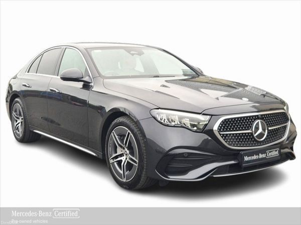 Mercedes-Benz E-Class Saloon, Diesel Plug-in Hybrid, 2026, Grey